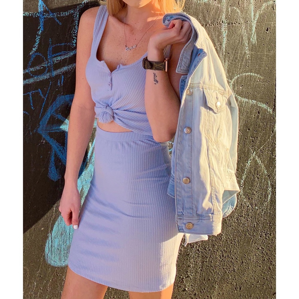 LA Hearts body con with cut out